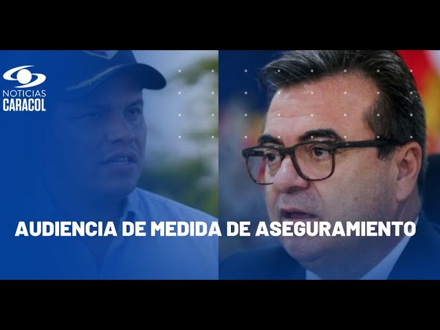 ⁣Audiencia de medida de aseguramiento contra Olmedo López, Sneyder Pinilla y Luis Eduardo López