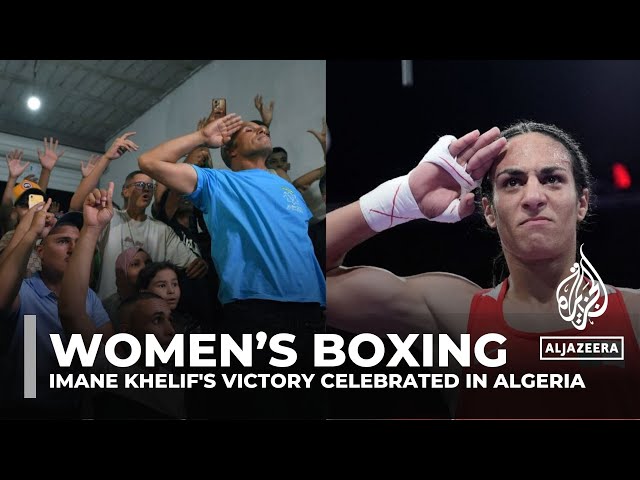 Imane Khelif's victory celebrated in Algeria amid controversy, inspires new generation of boxer