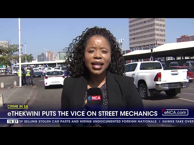 ⁣eThekwini puts the vice on street mechanics