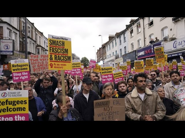 Rassemblements antiracistes en Angleterre pour reprendre la rue aux émeutiers