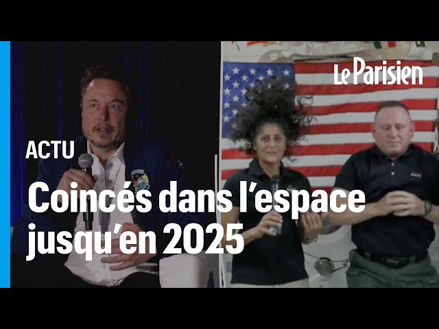 Boeing admet que les astronautes sont bloqués dans l'espace, peut-être jusqu'en 2025