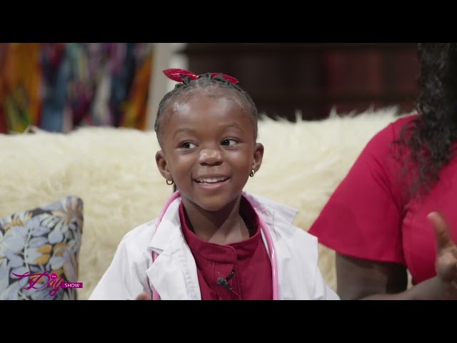 ⁣#Thedayshow : This lil doc Ajoa is destined for greatness - We can't agree more ‍⚕️