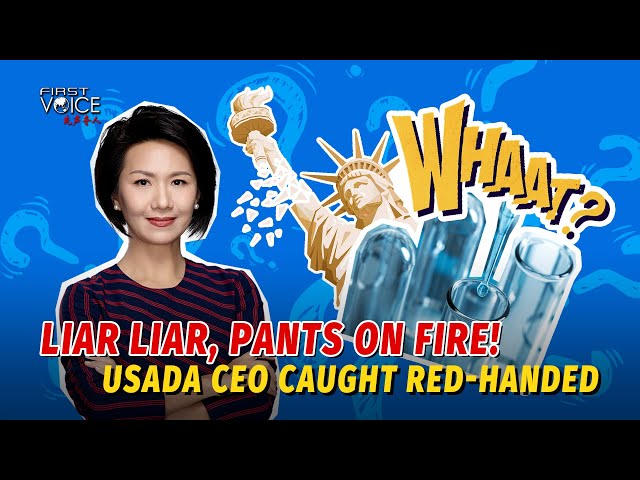 ⁣Liar, liar, pants on fire! USADA CEO caught red-handed