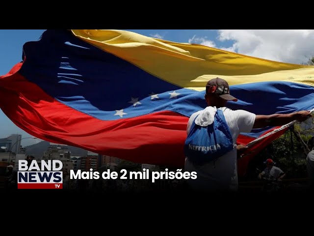 Cresce repressão contra oposição na Venezuela | BandNews TV