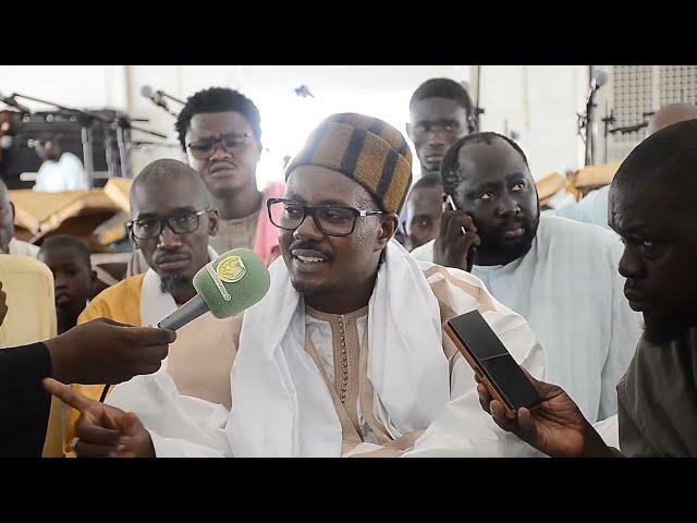 ⁣Visite de Cheikh Abdou Khadre : Lecture du Saint Coran organisée par la Ligue des Écoles Coraniques