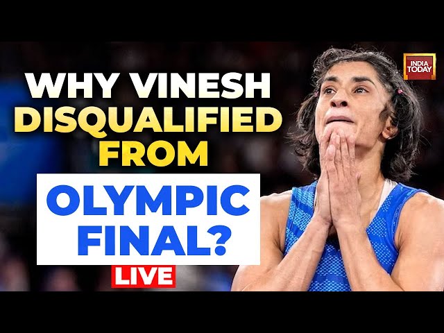 ⁣Vinesh Phogat Announces Retirement LIVE Updates | Paris Olympics LIVE | India Today