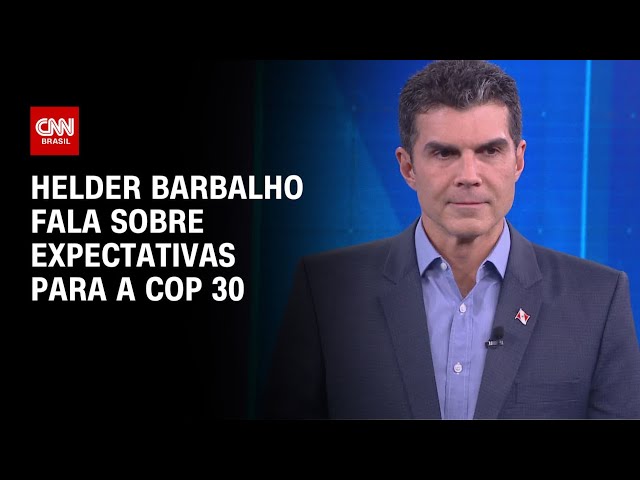 Helder Barbalho fala sobre expectativas para a COP 30 | CNN 360°