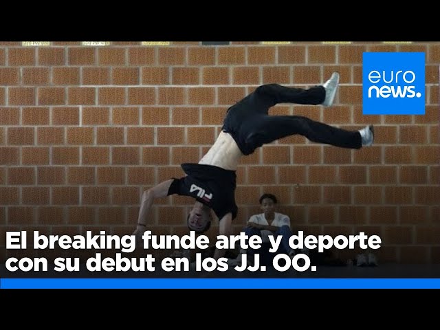 ⁣El breaking funde arte y deporte con su debut en los Juegos Olímpicos