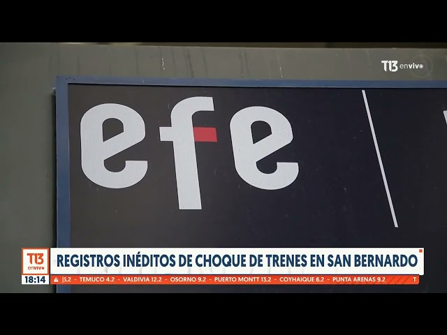 Los detalles detrás de accidente de choque de trenes en San Bernardo