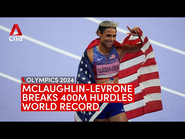 Paris Olympics: McLaughlin-Levrone smashes world record to retain 400m hurdles crown