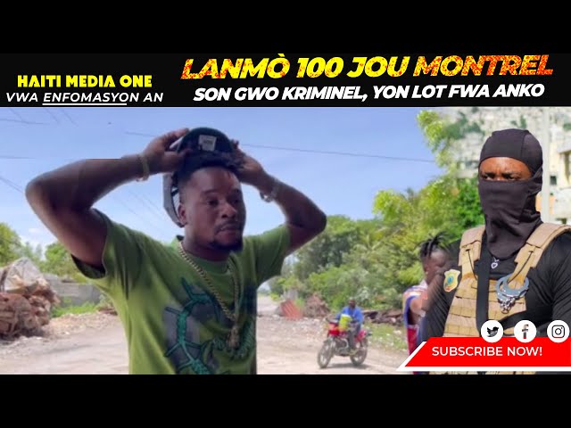 Lanmo 100 Jou Montre LI Go Kriminel Apr& Aksyon Sa, Yon Polisye Viktim