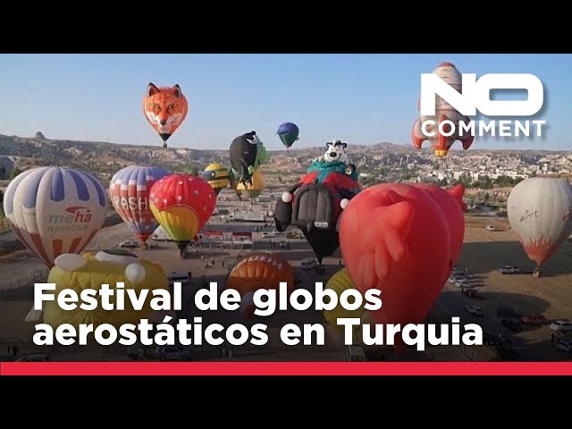 NO COMMENT: Festival de globos aerostáticos en Turquía