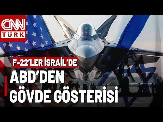 ⁣ABD Kimseye Vermediği F-22'yi İsrail'e Gönderdi! Başbuğ: "ABD Bölgedeki Varlığını Art