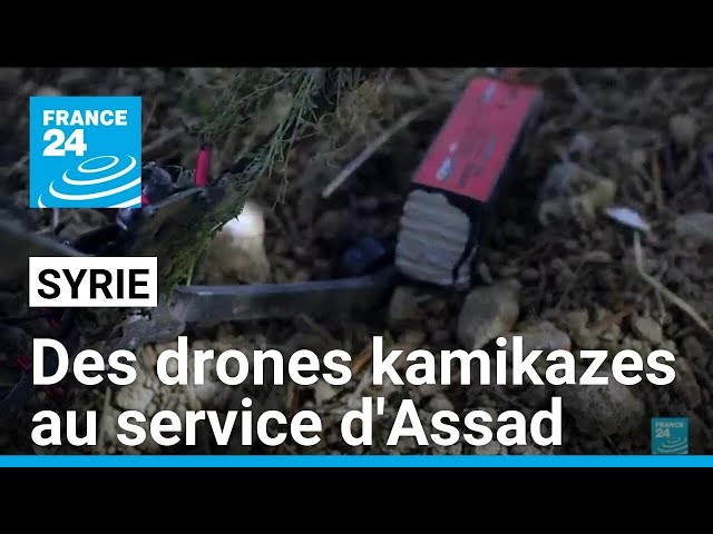 ⁣Guerre en Syrie : des drones kamikazes au service de Bachar al-Assad • FRANCE 24