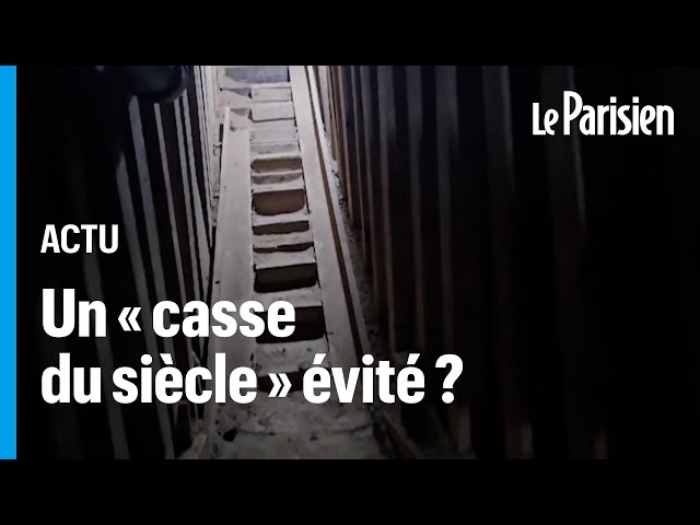 ⁣Un long tunnel découvert par hasard près d’une banque en Argentine