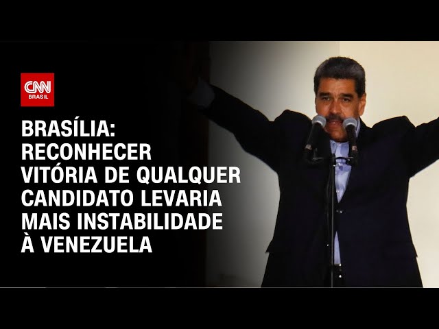 Brasília: Reconhecer vitória de qualquer candidato levaria mais instabilidade à Venezuela | NOVO DIA