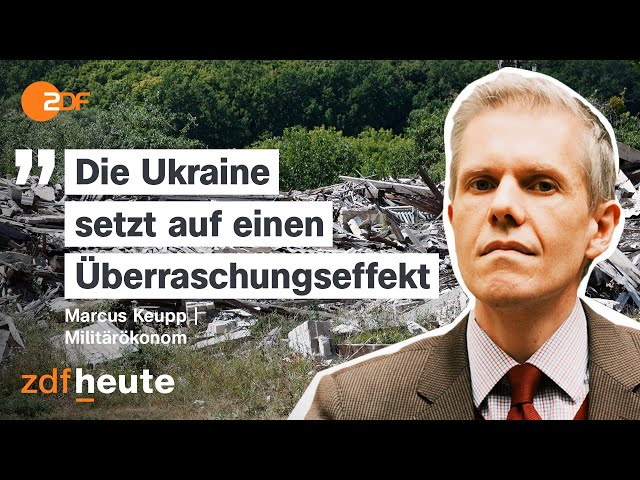 ⁣Angriff auf Russland: Das steckt hinter der ukrainisches Offensive | ZDFheute live