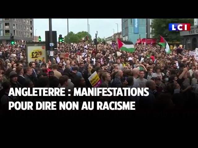 Angleterre : manifestations pour dire non au racisme