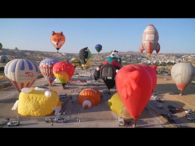 ⁣Spektakel im Himmel über der Türkei: Ballon-Festival in Kappadokien