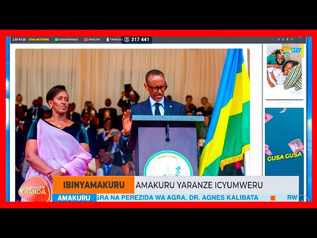 ⁣#Waramutse_Rwanda: Aba mbere bamaze kwemeza kuzitabira ibirori by'irahira rya Perezida Kagame