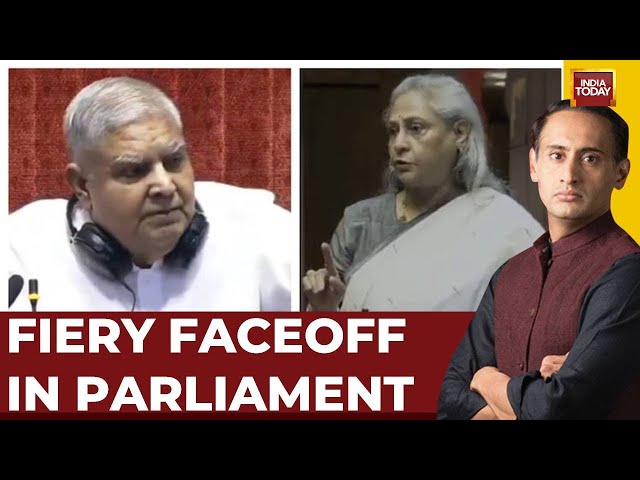 ⁣Newstrack With Rahul Kanwal LIVE: Govt Vs Oppn War Explodes | Dhankhar & Jaya Bachchan Cross Swo