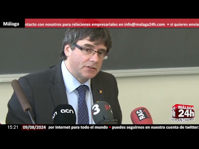 ⁣Noticia - Puigdemont aparece y desaparece en Barcelona sin ser detenido