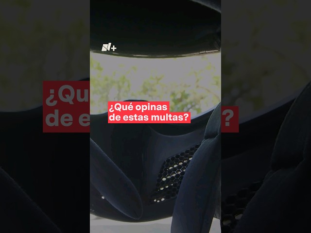 ⁣Multa para motociclistas por no usar el casco - N+