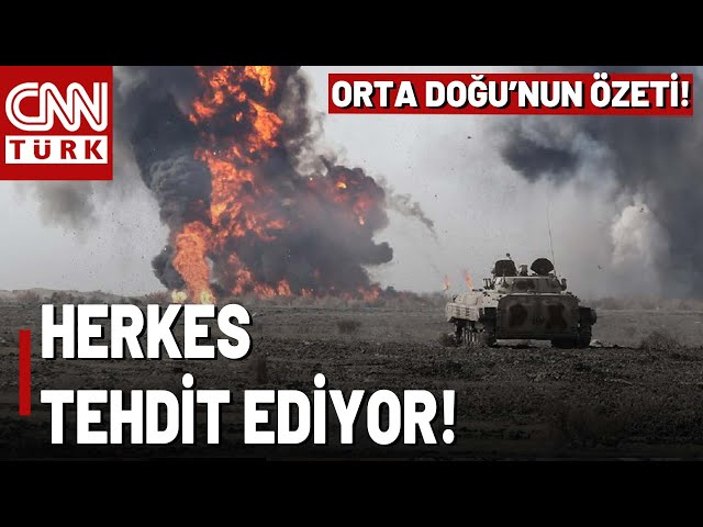 ⁣Orta Doğu Yine Çok Gergin! Tüm Ülkeler Birbirini Tehdit Ediyor... Bu İşin Sonu Ne Olacak?