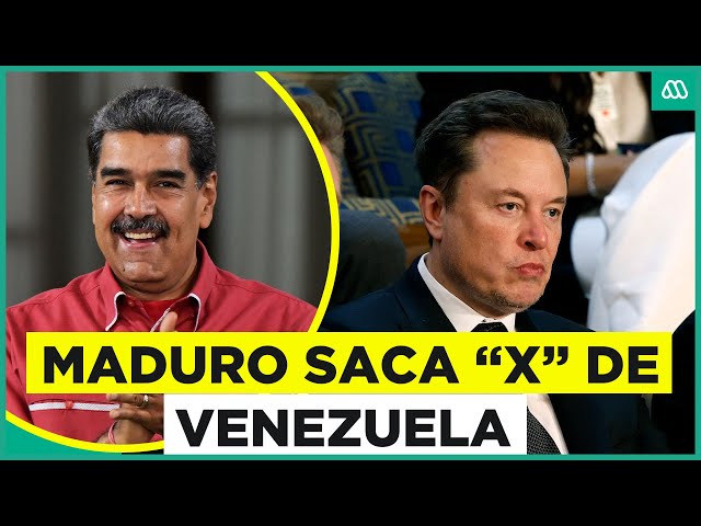 ⁣Nicolás Maduro sacó "X" de Venezuela: WhatsApp también fue retirado