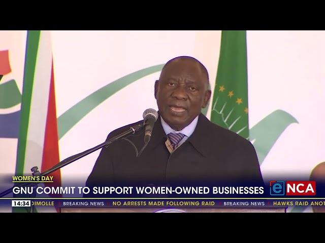 Women's Day | GNU commit to support women owned businesses