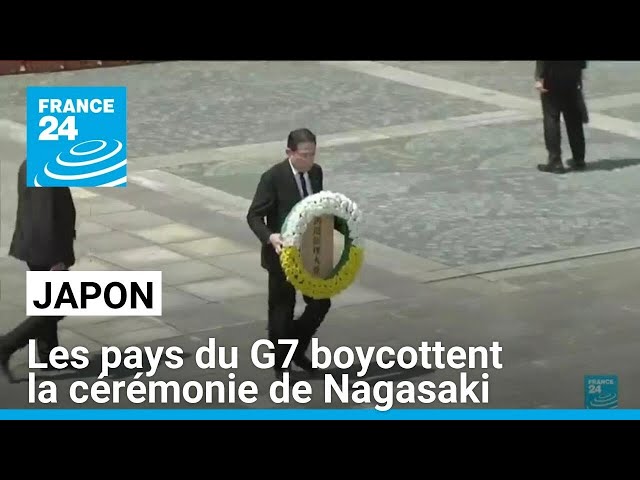 Les pays du G7 boycottent la cérémonie de Nagasaki pour protester contre la non-invitation d’Israël