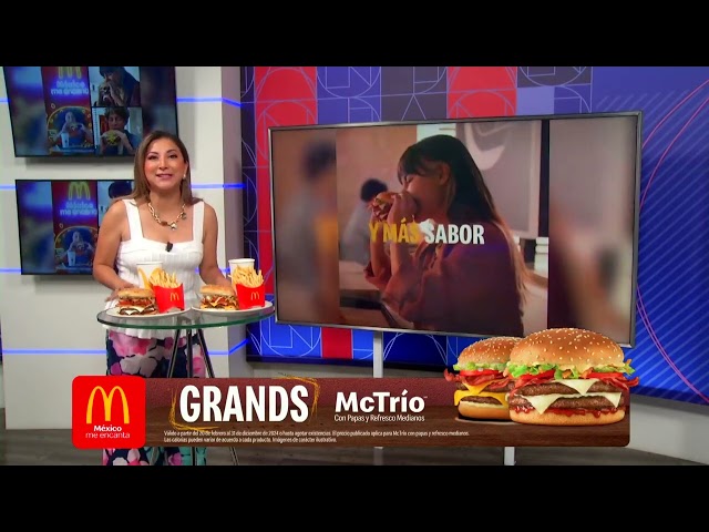 ⁣Prueba las Grands Mctrio de nuestros amigos de McDonald's Veracruz.