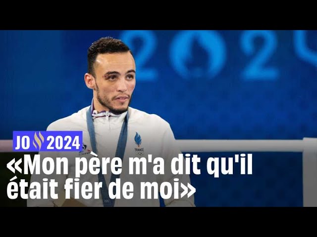 ⁣JO 2024 : «Mon père m'a dit qu'il était fier de moi, ça vaut plus que de l'or» s'