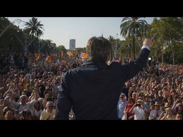 Schon wieder weg und vor Polizei in Spanien geflohen: Carles Puigdemont zurück in Belgien