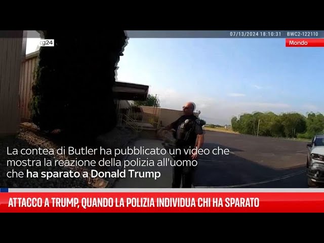 ⁣Attacco a Trump, quando la polizia individua chi ha sparato