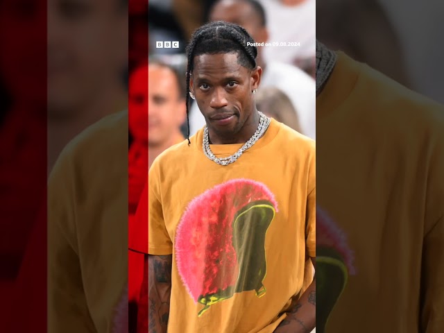 ⁣Rapper Travis Scott arrested in Paris over hotel violence. #TravisScott #Paris #BBCNews