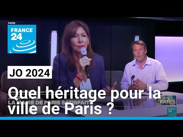 Quels héritages des Jeux olympiques pour la ville selon la maire de Paris ? • FRANCE 24