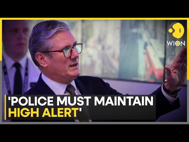 ⁣UK riots: PM Starmer puts UK police on high-alert amid fears of disorder | WION