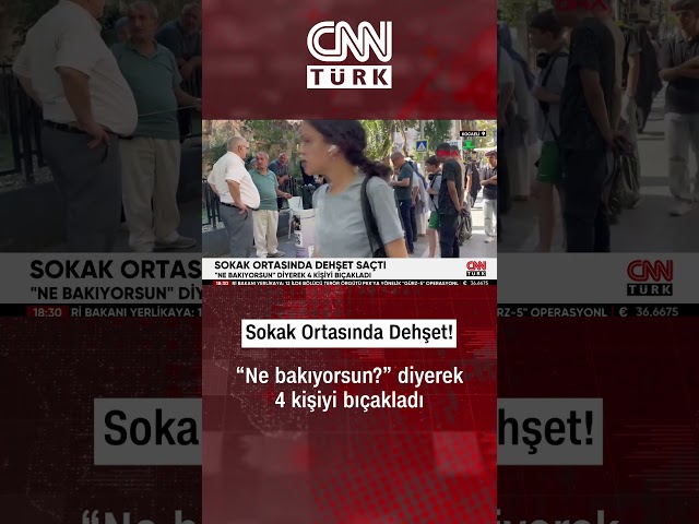 ⁣Saldırıya Bahanesi "Ne Bakıyorsun" Oldu! İzmit'te Sokak Ortasında Dehşet: 4 Kişiyi Bı