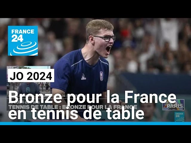 JO 2024 : "explosion de joie" pour la France, qui gagne la médaille de bronze en tennis de