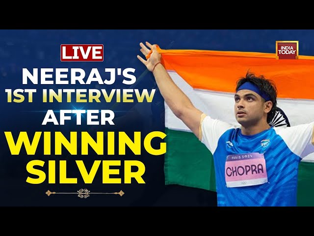 ⁣LIVE: Neeraj Chopra Exclusive Interview |  Neeraj On Why He Missed The Gold Medal | Javelin Throw