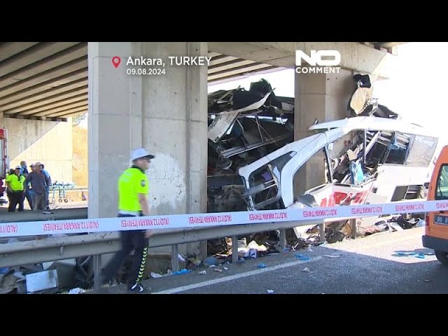 ⁣Dramatischer Busunfall in der Türkei: Mindestens neun Tote