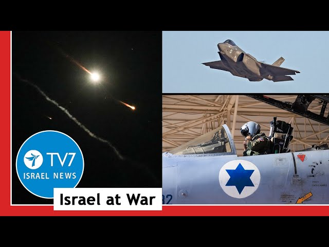 Israel ready for all-out war; U.S. deploys F22 squadrons; Iran struck in Syria TV7 Israel News 09.08