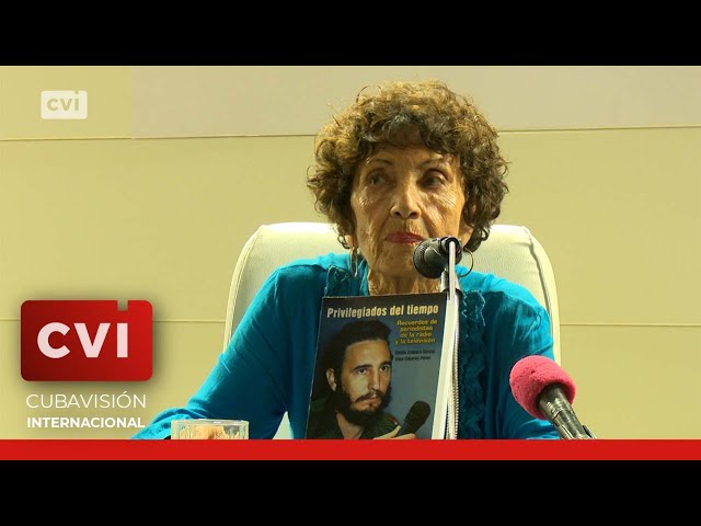 ⁣Libro “Privilegiados del Tiempo” rindió homenaje al líder histórico Fidel Castro Ruz