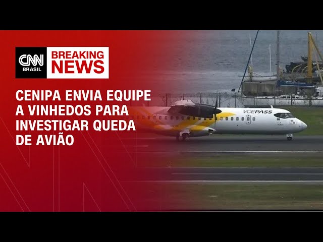 CENIPA envia equipe a Vinhedos para investigar queda de avião | BASTIDORES CNN