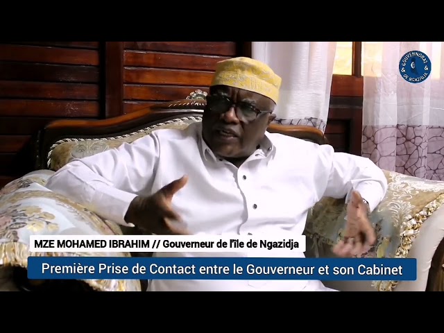 Le Gouverneur Mze Mohamed Ibrahim a tenu sa première rencontre avec les délégués