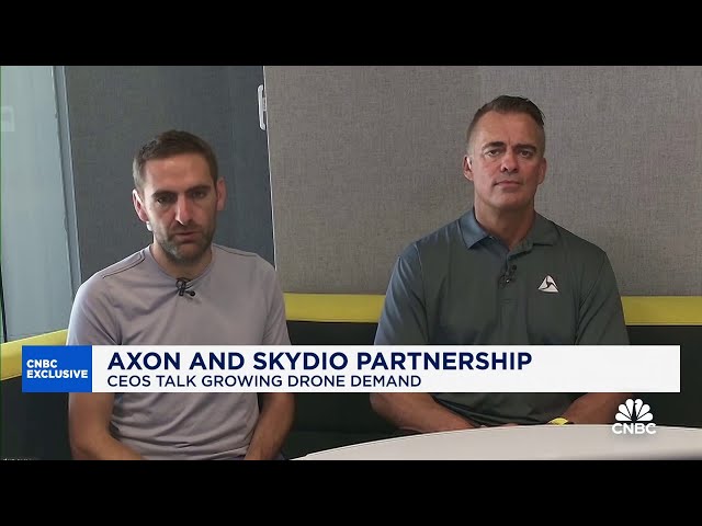 ⁣Axon and Skydio CEOs talk partnership developing first responder drones