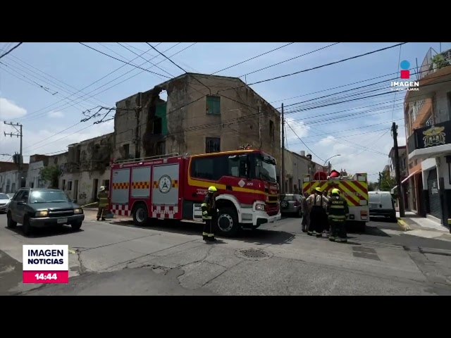 ⁣Colapsó una finca abandonada en Guadalajara | Noticias GDL con Fabiola Anaya