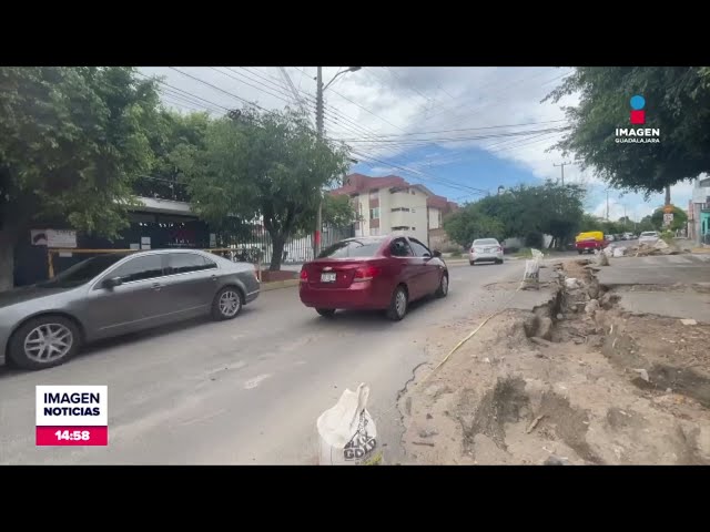 ⁣Obra inconclusa del SIAPA afecta a vecinos de San Eugenia | Noticias GDL con Fabiola Anaya