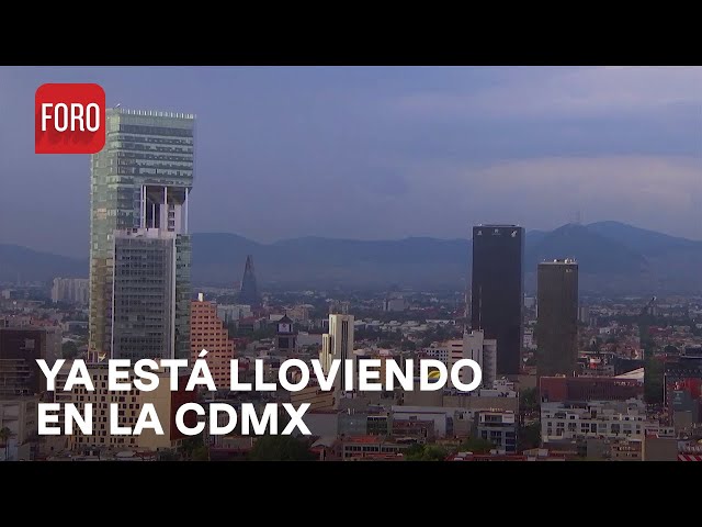 Activan alerta amarilla por lluvias en 16 alcaldías de la CDMX - Las Noticias